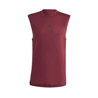 Power Men's Workout Tank Top - Shadow Red
