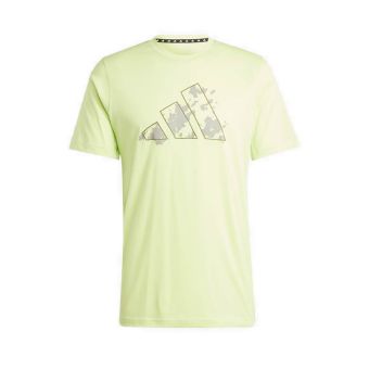 Train Essentials Seasonal Men's Training Graphic T-Shirt - Pulse Lime/Silver Pebble