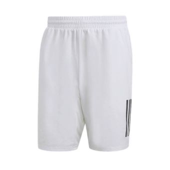 Club 3-Stripes Men's Tennis Shorts - White