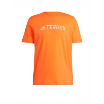 Terrex Classic Logo Men's T-Shirt - Semi Impact Orange