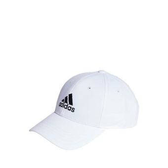 Cotton Twill Unisex Baseball Cap - White