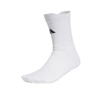 Tennis Cushioned Unisex Crew Socks 1 Pair - White