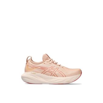 Gel-Nimbus 25 Women Standard Running Shoes - Pale Apricot/Light Garnet