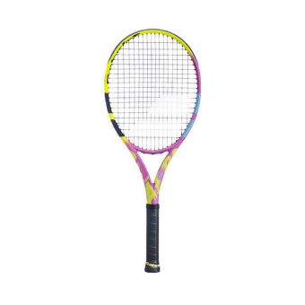 Pure Aero Rafa Tennis Racket (Unstrung) - Jaune Rose Bleu