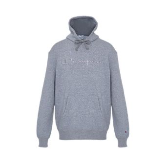 Champion Men's Classic Hooded Sweatshirt - Grey