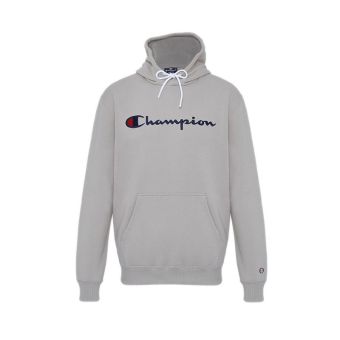 Champion Men's Classic  Hooded Sweatshirt - Beige
