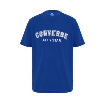 Converse Classic Fit All Star Center Front Unisex Tee - Converse Blue