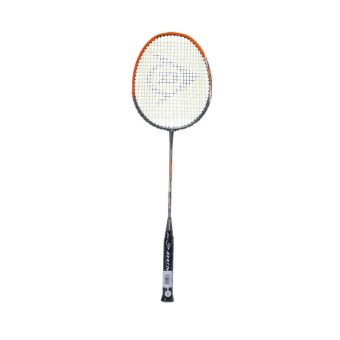 Badminton Racket Nitro Star F100 Strung - Grey/Orange