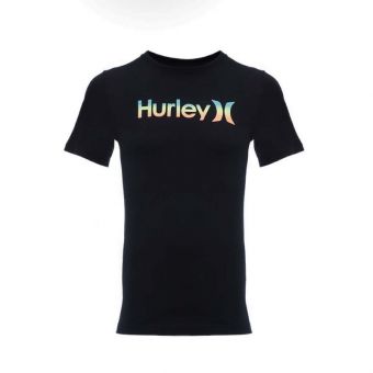 Hurley Boy's One And Only Gradient Tops - Black