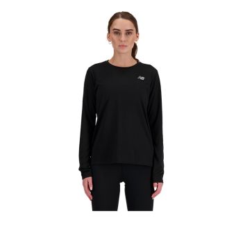 Run Long Sleeve Women's T-Shirt - Black