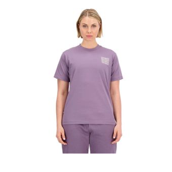 Essentials Cotton Jersey Relaxed Women's T-Shirt - Purple