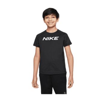 Pro Dri-FIT Big Kids' (Boys') Short-Sleeve Top - Black
