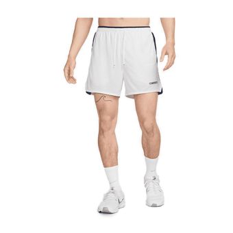 Track Club Men's Dri-FIT 5" Brief-Lined Running Shorts - White