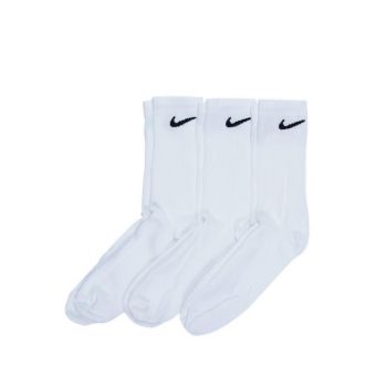 Everyday Lightweight Training Crew Socks (3 Pairs) - White