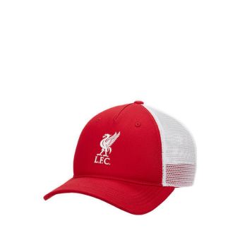 Liverpool FC Rise Soccer Trucker Cap - Red