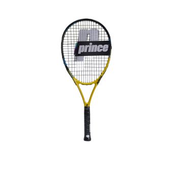 Scream 110 Strung Tennis Racket - Black/Yellow