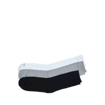 3P Crew Unisex Socks - Grey/White/Black