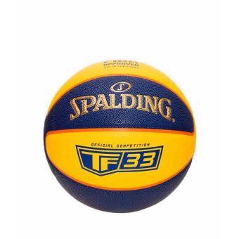 Unisex TF33 Official  3x3 Game Basketball Composite - Yellow/Blue