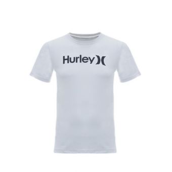 Hurley Boy's Dri-Fit One & Only Tops - White
