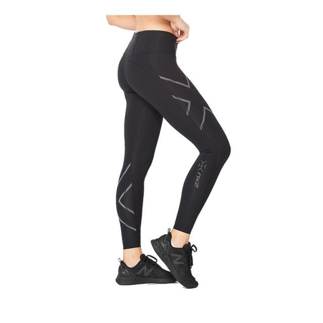 Women's Light Speed Mid - Rise Compression Tights - Black