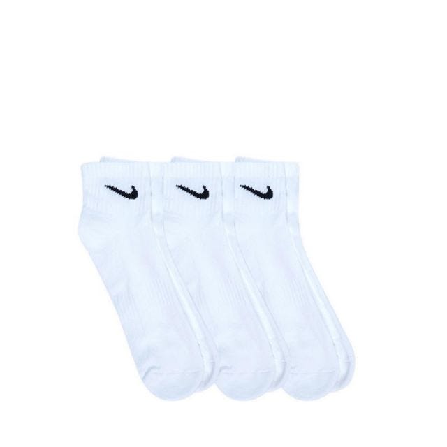U NK Everyday Cush Ankle 3PR Men Socks - White