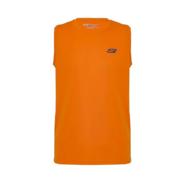 Men Running  Sleeveless-Orange