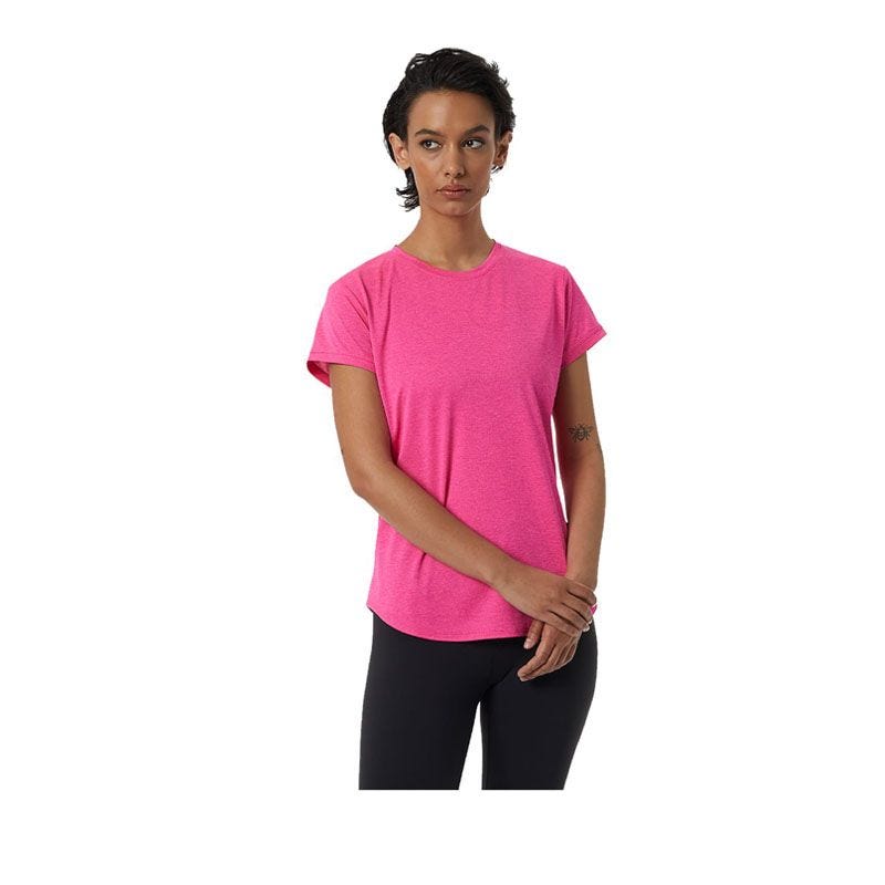 Jual New Balance Sport Core Heather Tee Women's T-shirt - Hi-Pink Heather  (678) Terbaru - Januari 2023 | PlanetSports.Asia