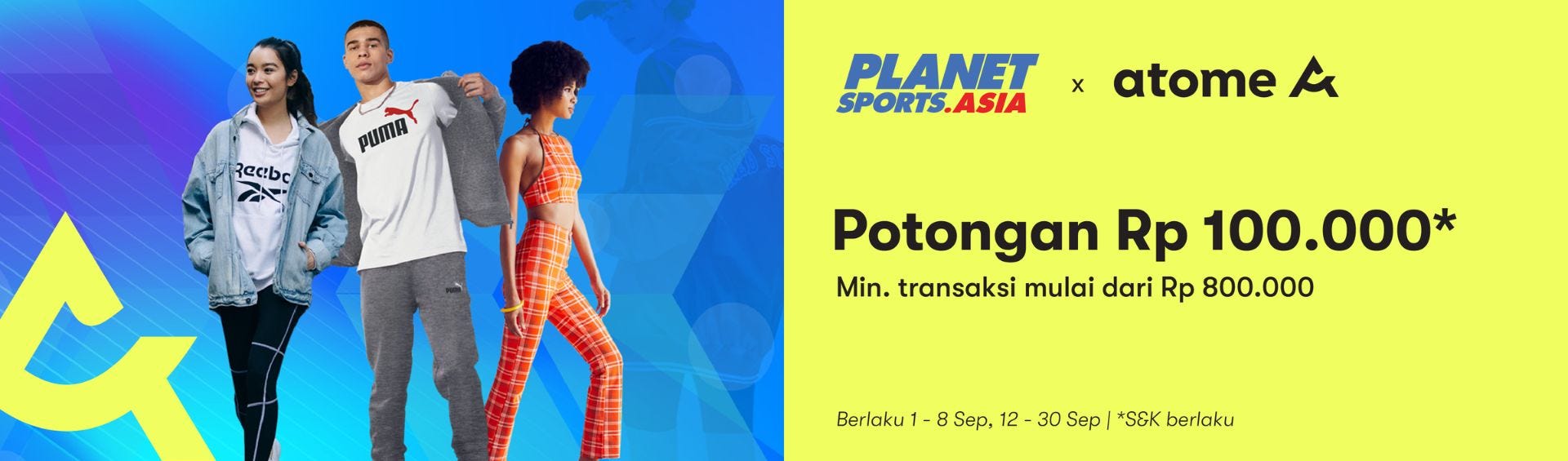 Toko Sepatu, Sports & Lifestyle #1 | PlanetSports.Asia